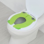 Folding Potty Seat Factory - Frog Shape Portable Storage Hook