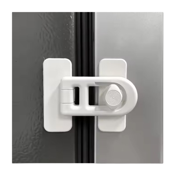 Refrigerator Lock Manufacturer - White Black No Drill Needed