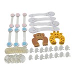 Baby Proofing Set Factory - 42 Pcs Cabinet Locks Corner Guards