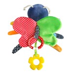 Baby Rattle Toy Supplier - Animal Hanging Soft Plush Crinkle