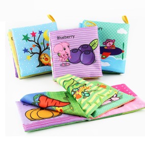 Washable Cloth Book Factory - Early Educational Squeaky Bath Book
