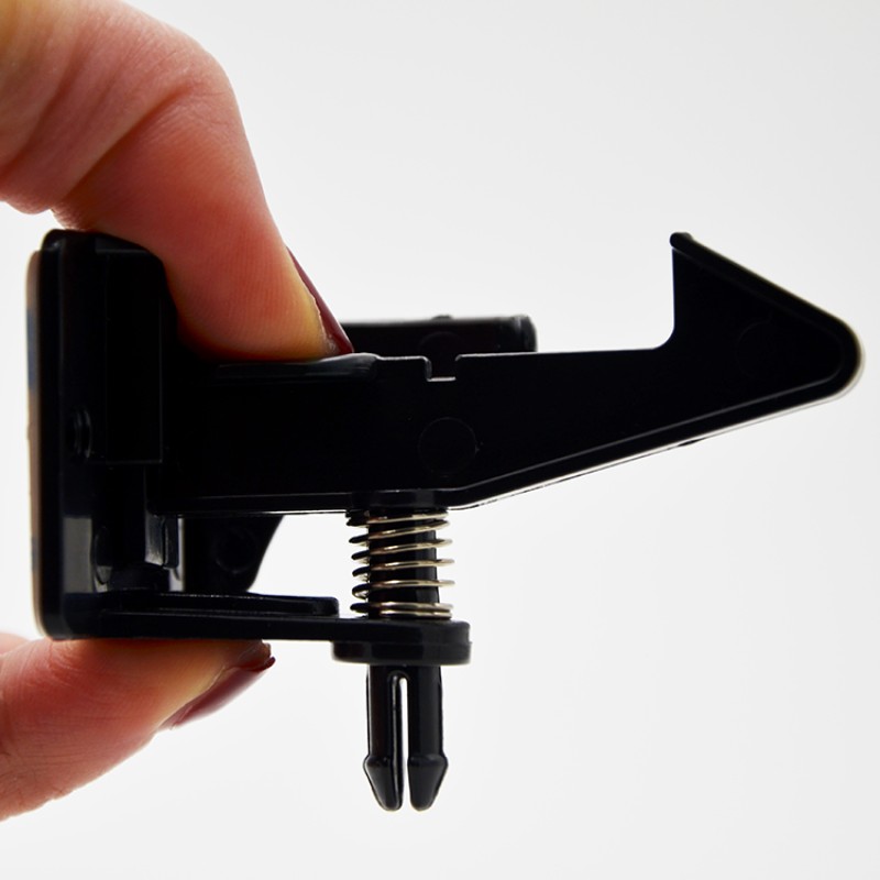 Cabinet Lock Supplier - Childproof ABS Black White Drawer Latch