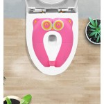 Folding Potty Seat Manufacturer - Owl Shape Washable Portable