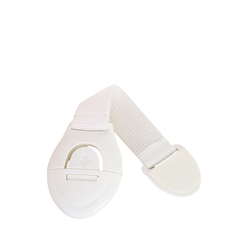 Adjustable Strap Lock Supplier - Adhesive No Drill Cupboard Latch