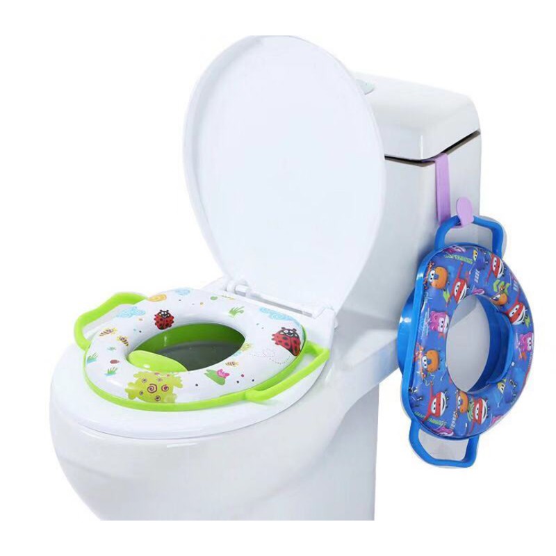 Potty Training Seat Supplier - Kid-Size Cartoon Shape Sprinkle Guard