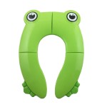 Folding Potty Seat Factory - Frog Shape Portable Storage Hook