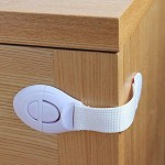 Adjustable Strap Lock Supplier - Adhesive No Drill Cupboard Latch