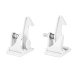 Cabinet Lock Supplier - Childproof ABS Black White Drawer Latch