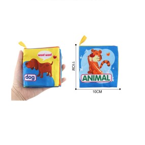 Soft Cloth Book Factory - Fabric Activity Book Newborn Travel