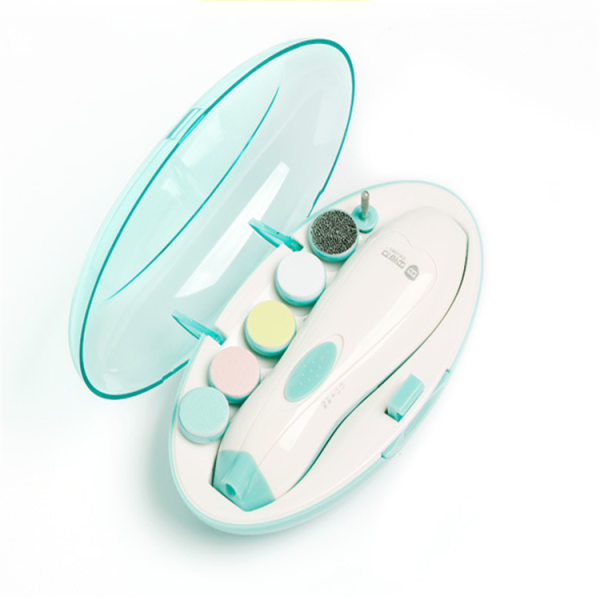 Baby Nail File Supplier - Electrical Safe with Light Grinding Pads