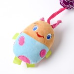 Crinkle Toy Supplier - Animal Ring Plush Wind Chime Teether