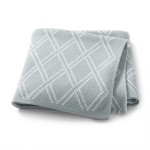 Swaddle Blanket Factory - Knitted Embroidery Colorful Dots