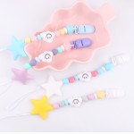 Pacifier Clip Manufacturer - Custom Animal Star Moon Toy