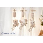 Baby Romper Manufacturer - Chunky Ribbed Knit Blue Embroidery