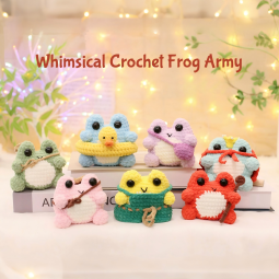 Crochet Flower Kit Supplier - Artificial Wobble Decoration Potted