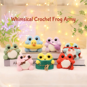 Crochet Flower Kit Supplier - Artificial Wobble Decoration Potted