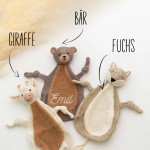 Baby Bib Supplier - Pure Cotton Muslin Cute Lion Doll