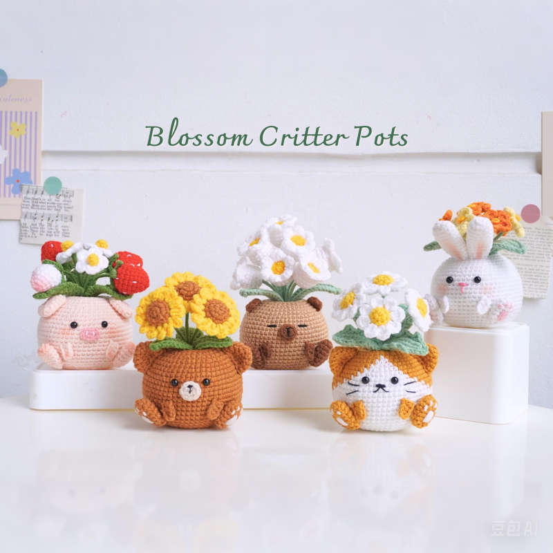 Stuffed Toys Manufacturer - Handmade Amigurumi Mini Animal