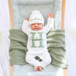 Baby Romper Set Factory - 2pcs Long Sleeve Embroidered Cotton