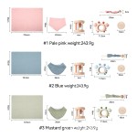 Baby Shower Box Supplier - Wooden Growth Cards Rattle Teether