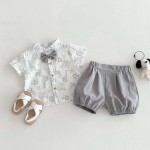 Kids Jumpsuit Supplier - Fashionable Big Bow Preppy Style