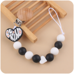 Pacifier Clip Factory - BPA-Free Bear Shape Wood Clip