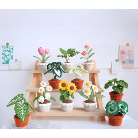 Baby Toy Supplier - Handcrafted Crochet Mushroom Ornament
