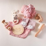 Baby Towel Set Supplier - Crochet Wooden Cotton OEM Brand