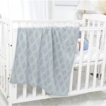 Swaddle Blanket Factory - Knitted Embroidery Colorful Dots