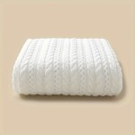 Crochet Blanket Supplier - Chunky Solid Color Cuddly Cozy