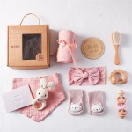 Baby Towel Set Supplier - Crochet Wooden Cotton OEM Brand