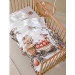 Swaddle Blanket Supplier - Double Layers Soft Floral Patterns