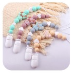Baby Pacifier Manufacturer - Wooden Chain Clip Chewable