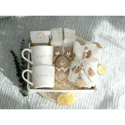 Newborn Shower Set Manufacturer - Cotton Blanket Parent Care Package