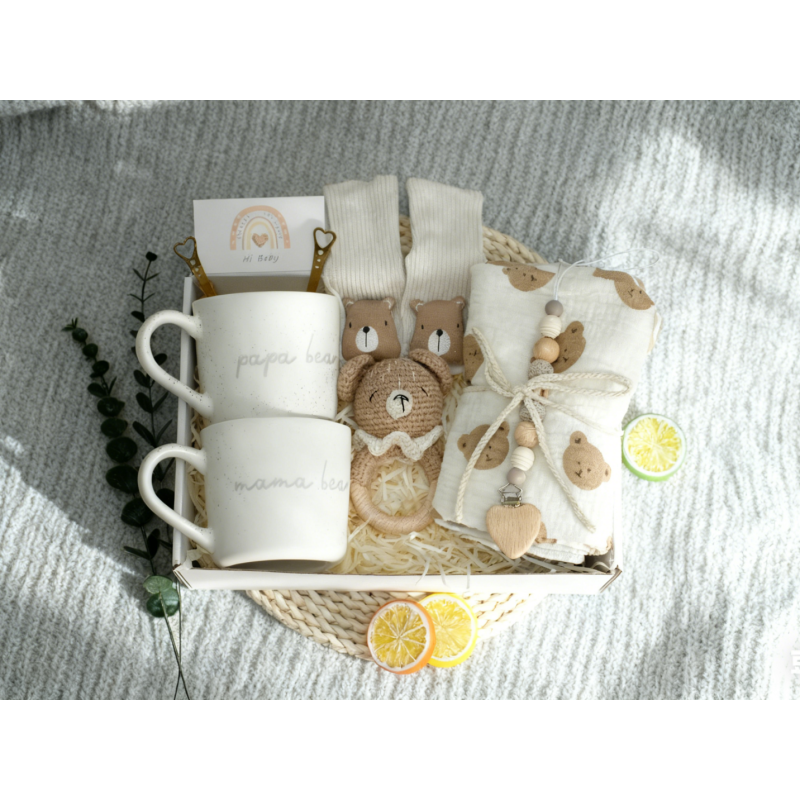 Newborn Shower Set Manufacturer - Cotton Blanket Parent Care Package