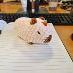 Plush Toy Manufacturer - 100%Cotton Crochet Fluffy Frog