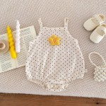 Baby Jumpsuit Manufacturer - OEM Floral Printing Snap Button