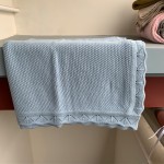 Baby Blanket Supplier - Customized Knitted Ruffle Flower Woven