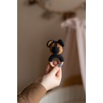 Baby Teether Manufacturer - Cotton Crochet Rattle Wooden Ring