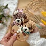 Crochet Toy Supplier - Animal Shape Rattle Knitting Ring