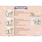 Baby Romper Manufacturer - Chunky Ribbed Knit Blue Embroidery