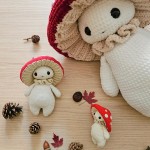 Crochet Toy Factory - Flower Animals Wobble Wood Chip