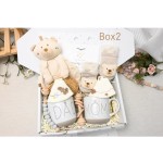 Baby Romper Manufacturer - Chunky Ribbed Knit Blue Embroidery