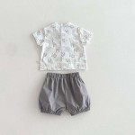 Kids Jumpsuit Supplier - Fashionable Big Bow Preppy Style