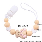 Baby Pacifier Manufacturer - Wooden Chain Clip Chewable