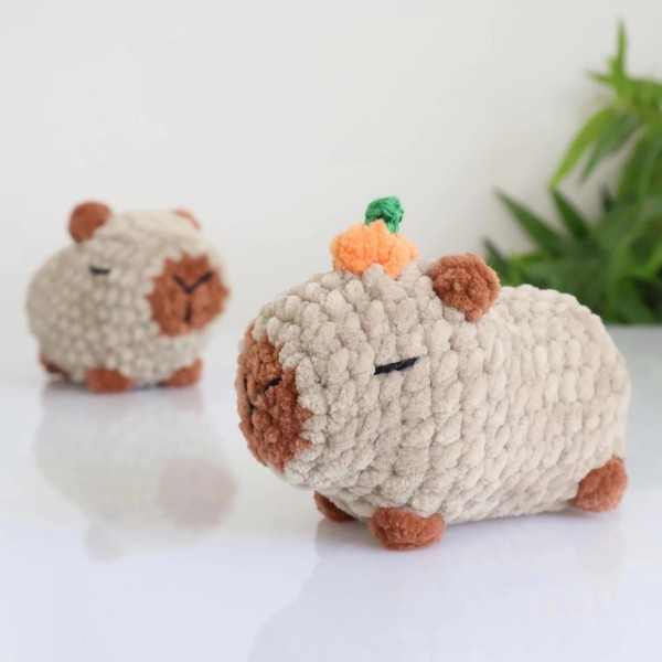 Plush Toy Manufacturer - 100%Cotton Crochet Fluffy Frog