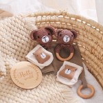 Baby Shower Gift Supplier - Wooden Crochet Bunny Bracelet Set