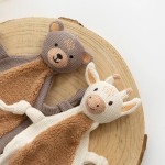 Baby Bib Supplier - Pure Cotton Muslin Cute Lion Doll