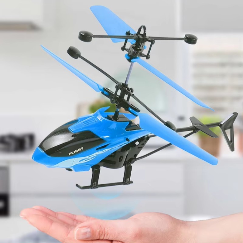 RC Helicopter Toy Manufacturer - OEM Induction Two-way Suspension Drop Resistant Charging Lights Aircraft