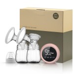 Electric Breast Pump Manufacturer - OEM Double Sided Strong Suction Automatic Postpartum Lactation